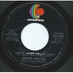 Isaac Hayes Let's Stay Together / Soulsville USED VINYL 7INCH 45 RPM SINGLE