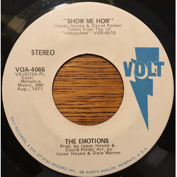 The Emotions Show Me How USED VINYL 7INCH 45 RPM PROMO STEREO MONO
