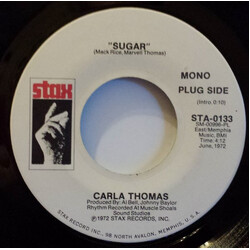 Carla Thomas Sugar USED VINYL 7INCH 45 RPM PROMO STEREO MONO