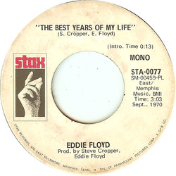 Eddie Floyd The Best Years Of My Life USED VINYL 7INCH 45 RPM PROMO