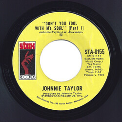 Johnnie Taylor Don't You Fool With My Soul USED VINYL 7INCH 45 RPM SINGLE