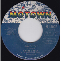 Kathe Green Love City / What Kind Of Man Are You USED VINYL 7INCH 45 RPM