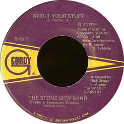 Stone City Band Strut Your Stuff / F.I.M.A. (Funk In Mama Afrika) USED VINYL 7INCH 45 RPM