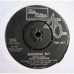Eddie Kendricks Shoeshine Boy / Hooked On Your Love USED VINYL 7INCH SINGLE 45 RPM