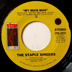 The Staple Singers My Main Man USED VINYL 7INCH SINGLE STEREO