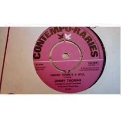 Jimmy Thomas Where There's A Will USED VINYL 7INCH 45 RPM