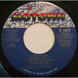 Diana Ross The Boss USED VINYL 7INCH 45 RPM SINGLE