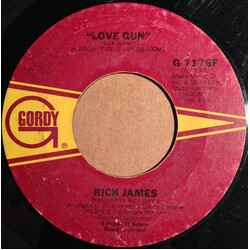 Rick James Love Gun / Stormy Love USED VINYL 7INCH 45 RPM SINGLE STYRENE