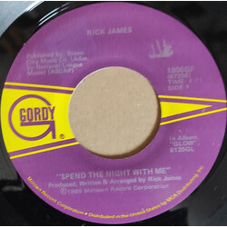 Rick James Spend The Night With Me USED VINYL 7INCH 45 RPM SINGLE