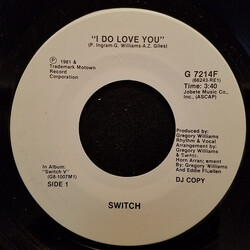 Switch (6) I Do Love You USED VINYL 7INCH SINGLE PROMO