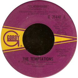 The Temptations Glasshouse USED VINYL 7INCH 45 RPM