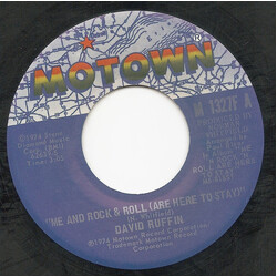 David Ruffin Me And Rock & Roll (Are Here To Stay) USED VINYL 7INCH 45 RPM
