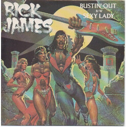 Rick James Bustin' Out USED VINYL 7INCH SINGLE PROMO