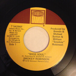 Smokey Robinson Shoe Soul / I'm Loving You Softly USED VINYL 7INCH 45 RPM