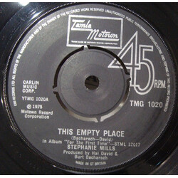 Stephanie Mills This Empty Place / If You Can Learn How To Cry USED VINYL 7INCH 45 RPM SINGLE
