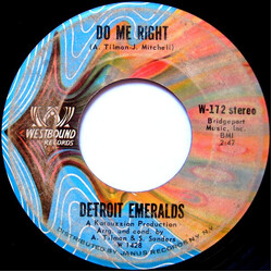 Detroit Emeralds Do Me Right / Just Now And Then USED VINYL 7INCH 45 RPM SINGLE STEREO