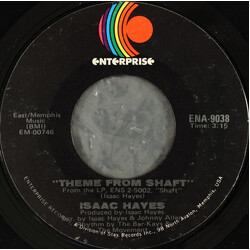 Isaac Hayes Theme From Shaft USED VINYL 7INCH 45 RPM STYRENE