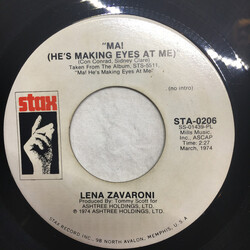 Lena Zavaroni Ma! (He's Making Eyes At Me) USED VINYL 7INCH 45 RPM SINGLE PROMO