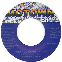 Commodores Why You Wanna Try Me / X-Rated Movie USED VINYL 7INCH 45 RPM SINGLE