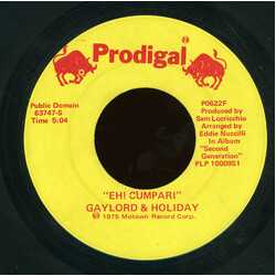 Gaylord & Holiday Eh! Cumpari USED VINYL 7INCH 45 RPM