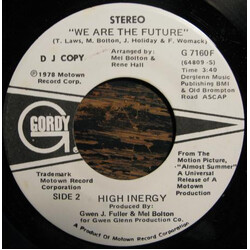 High Inergy We Are The Future USED VINYL 7INCH SINGLE PROMO