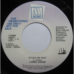 Lionel Richie Stuck On You USED VINYL 7INCH 45 RPM PROMO