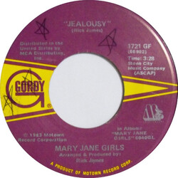 Mary Jane Girls Jealousy USED VINYL 7INCH 45 RPM