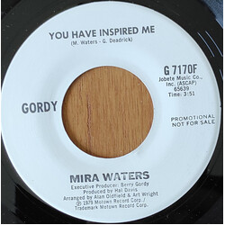 Mira Waters You Have Inspired Me USED VINYL 7INCH SINGLE PROMO