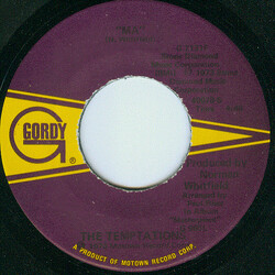 The Temptations Hey Girl (I Like Your Style) / Ma USED VINYL 7INCH 45 RPM SINGLE