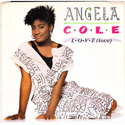 Angela Cole L-O-V-E (Love) USED VINYL 7INCH 45 RPM