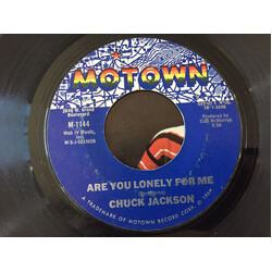 Chuck Jackson Are You Lonely For Me Baby / Your Wonderful Love USED VINYL 7INCH 45 RPM SINGLE