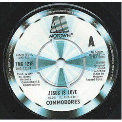 Commodores Jesus Is Love / Mighty Spirit USED VINYL 7INCH 45 RPM