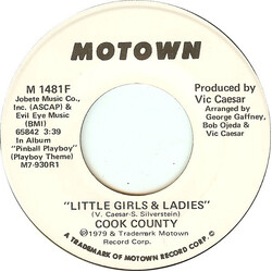 Cook County Little Girls & Ladies USED VINYL 7INCH 45 RPM PROMO SINGLE