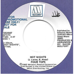 Four Tops Hot Nights USED VINYL 7INCH 45 RPM SINGLE PROMO