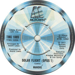 Mandré Solar Flight (Opus 1) USED VINYL 7INCH