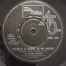 R. Dean Taylor There's A Ghost In My House USED VINYL 7INCH 45 RPM SINGLE REISSUE