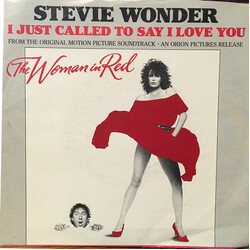 Stevie Wonder I Just Called To Say I Love You USED VINYL 7INCH 45 RPM PROMO