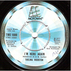 Thelma Houston I'm Here Again USED VINYL 7INCH 45 RPM
