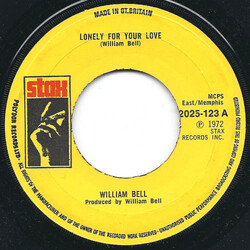 William Bell Lonely For Your Love / Save Us USED VINYL 7INCH SINGLE 45 RPM