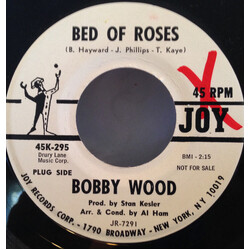 Bobby Wood Bed Of Roses USED VINYL 7INCH 45 RPM PROMO