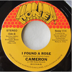 Cameron (15) I Found A Rose USED VINYL 7INCH 45 RPM SINGLE STEREO