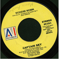 Captain Sky Wonder Worm USED VINYL 7INCH 45 RPM