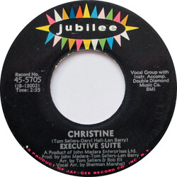 Executive Suite Christine / Mother Nature USED VINYL 7INCH 45 RPM SINGLE