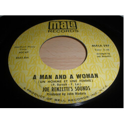 Joe Renzetti A Man And A Woman USED VINYL 7INCH 45 RPM SINGLE