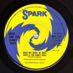 Linda Fields & The Funky Boys Sold My Rock 'n' Roll (Gave It For Funky Soul) USED VINYL 7INCH 45 RPM