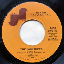 The Whispers Bingo / Once More With Feeling USED VINYL 7INCH 45 RPM STYRENE