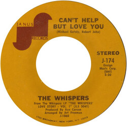 The Whispers Can't Help But Love You / A Hopeless Situation USED VINYL 7INCH 45 RPM STEREO