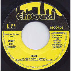 Windy City (2) Spank USED VINYL 7INCH 45 RPM PROMO STEREO MONO