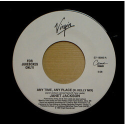 Janet Jackson Any Time, Any Place USED VINYL 7INCH 45 RPM SINGLE JUKEBOX STEREO