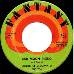 Creedence Clearwater Revival Bad Moon Rising / Lodi USED VINYL 7INCH 45 RPM SINGLE